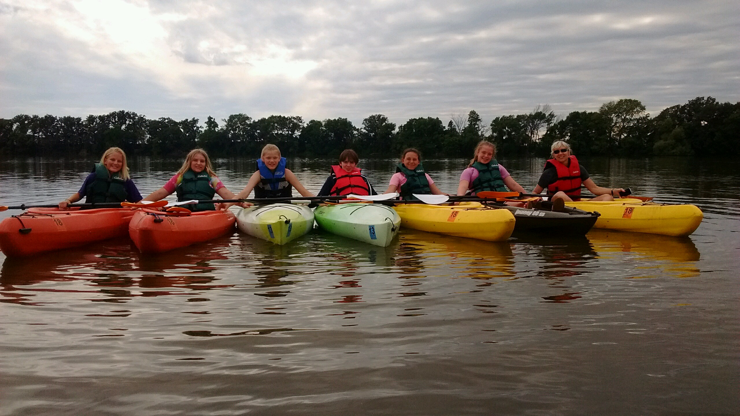 Kayaking summer camp