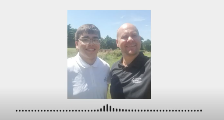 Tyler Carter with teen Jacob